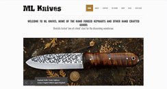 Desktop Screenshot of ml-knives.com